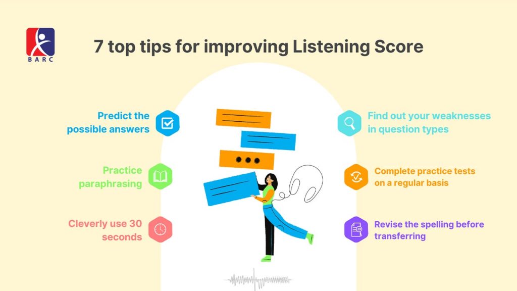 7 Tips to Improving Listening Score
